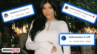 Kylie Jenner’s Family REVEAL Her Baby Boy’s Name [upl. by Erdeid]