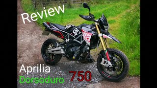 Aprilia Dorsoduro 750  First ride review [upl. by Notsa]