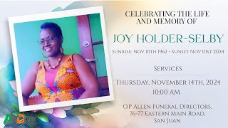 The Funeral Service of Joy HolderSelby [upl. by Sonja441]