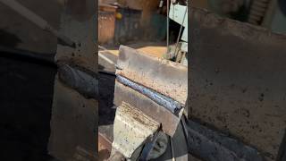 2G Root stick welding ideas cap 6013 shortsvideo welding [upl. by Akoek]