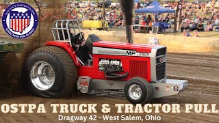 West Salem Ohio  Dragway 42 Spring Showdown 2023  OSTPA Truck amp Tractor Pull [upl. by Aicemak]