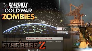 Firebase Z How to Realign The Satellite Dish Easter Egg Step  Cold War Zombies [upl. by Drarreg]