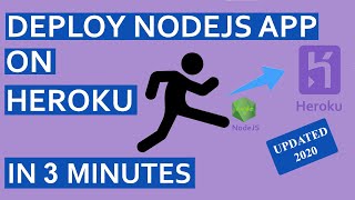 How to deploy a NodeJS app to Heroku in 3 minutes [upl. by Gruber]