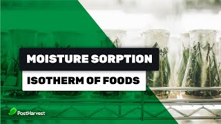 Moisture Sorption Isotherm of Foods [upl. by Anahir]