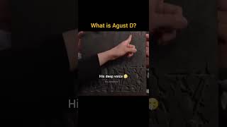 What is agust d suga bts yoongi [upl. by Einot283]