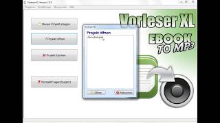 Vorleser XL – Vorlesen lassen Tutorial Video [upl. by Willmert347]