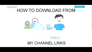 How to download from openloadio Website Links [upl. by Irt]