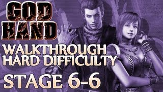 Ⓦ God Hand Walkthrough ▪ Hard Mode  Stage 66 [upl. by Lezley]