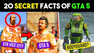 20 SECRET FACTS Of GTA 5 That Will Blow Your Mind [upl. by Nivloc]