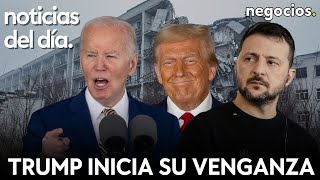 NOTICIAS DEL DÍA Trump inicia su venganza los demócratas culpan a Biden y alerta total en Ucrania [upl. by Meelak450]