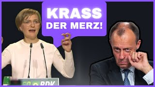 Neue Grünen Vorsitzende Franziska Brantner geht an die Decke [upl. by Roti]