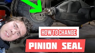 How to change your pinion seal without special tools [upl. by Gariepy451]