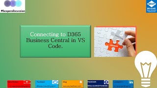 How Do I  connect VS Code to msdyn365bc Online [upl. by Notgnimer384]
