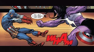 Captain America Takes on She Hulks POWERFUL Mimic [upl. by Volney]