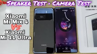 Mi Mix 4 vs Mi 11 Ultra  Speaker Test  Camera Test  Render Test  Temperature Test  Tech4Life [upl. by Enihpad]