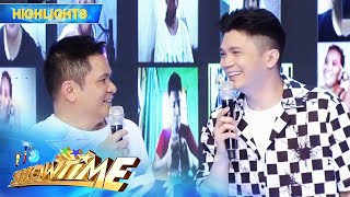 Ogie does not want to be with Vhong in Magpasikat  Its Showtime [upl. by Merl]