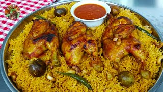 Best Arabian Chicken Kabsa Recipe with Daqoos Sauce recipe It was so Delicious 😋 [upl. by Ylirama]