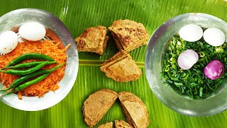 New Tasty Egg Masala Rotti Recipe  Village Farming amp Cooking [upl. by Lauraine]