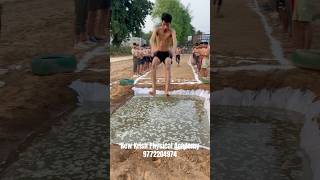 Long jump 🔥😱armymotivation trending viralvideo video viralshorts armylifeviralshort art [upl. by Laden59]