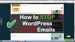 How to stop WordPress spam emails cleantalk anti spam review [upl. by Ekaj]