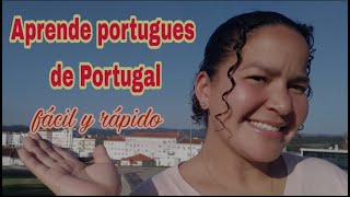 Aprende portugues de Portugal rápido y fácil Epd 2 [upl. by Aidnama]