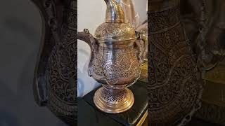 samovar kashmir samovar kashmiri tea ytshorts kashirkoorcorner [upl. by Sinnoda]