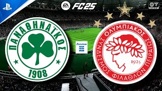 Panathinaikos  Olympiacos  Stoiximan Superleague  FC25 [upl. by Aznerol294]