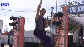 Cirque Du Soleil Performers Spotted at RodeoHouston [upl. by Ogilvy]