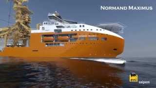 Normand Maximus unique asset for ultradeepwater installation [upl. by Ivens]