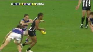 AFL 2011 Round 06  Collingwood Magpies vs Western Bulldogs [upl. by Airtal]