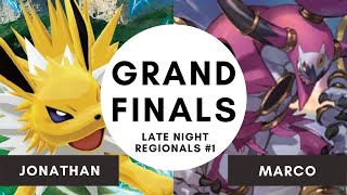 Sableye V vs Jolteon VMAX  Late Night Regionals 1 Grand Finals [upl. by Bowman]