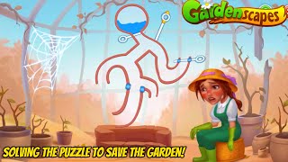 Solving the Puzzle to Save the Garden Filling the Well in Gardenscapes [upl. by Roxy]