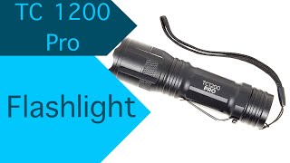 TC1200 PRO Flashlight  Electronics and Gadgets [upl. by Nicholson]