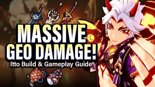 Updated ITTO GUIDE Best DPS Build Gameplay Tips Team Comps Showcase  Genshin Impact 27 [upl. by Enialb]