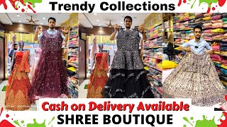 Cash on Delivery Available Trendy Collections  SHREE BOUTIQUE  Just Know Fashion [upl. by Joao]