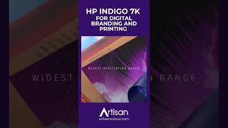 HP INDIGO 7K for Digital Branding amp Printing [upl. by Cirdes]