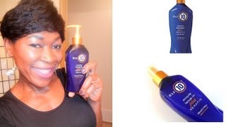 Its a 10 Miracle Shampoo Plus Keratin Sulfate free Review [upl. by Converse952]