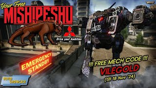 MWO Build amp Skills  Your FREE MishipeshuMitsubishi [upl. by Terrej]