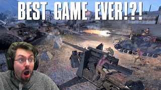 BEST GAME EVER  4v4  Company of Heroes 3 [upl. by Chlores]