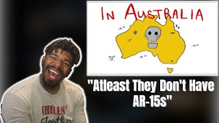 AMERICAN REACTS TO AUSTRALIAS DEADLIEST ANIMALS SONG [upl. by Elsbeth]