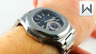 Patek Philippe Nautilus Chronograph 59801A001 Luxury Watch Review [upl. by Kcid]