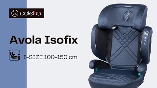 AVOLA ISOFIX ISIZE  Prezentacja  Coletto [upl. by Pickering]