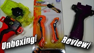 Beyblade Burst Accessory Review B60 GRIP WEIGHTS ベイブレードバースト [upl. by Hodgkinson]