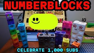 Numberblocks Hit 1000 Subscribers Ice Cream Truck Fun Art and Building in Numberville [upl. by Leal]