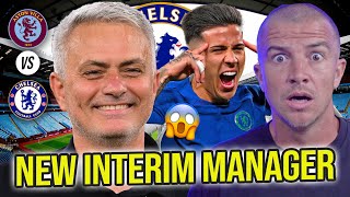 🚨 CHELSEA INTERIM MANAGER READY ENZO EXIT VILLA vs CHELSEA [upl. by Aicat]