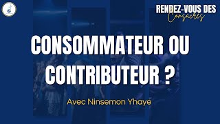 Consommateur ou contributeur   Enseignement HampT [upl. by Zephan]