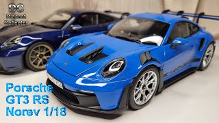 NEW and IMPROVED  Norev  Porsche 911 992 GT3 RS 2023  118 Diecast  In Depth Review [upl. by Ehcnalb832]