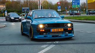 400HP BMW E30 Coupe W LTO Widebody Kit  Accelerations Start up details [upl. by Anohs]