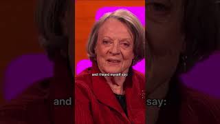 Maggie Smith professor Mcgonagall on graham norton [upl. by Rog]