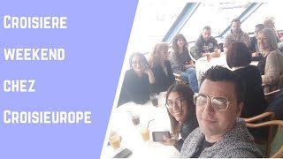 🇫🇷🚢Vlog weekend  croisière sur le Rhin au départ de Strasbourg avec CroisiEurope 🚢🇫🇷 [upl. by Leiruh121]